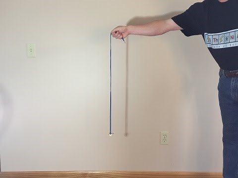 Tying a Knot in a String with One Hand