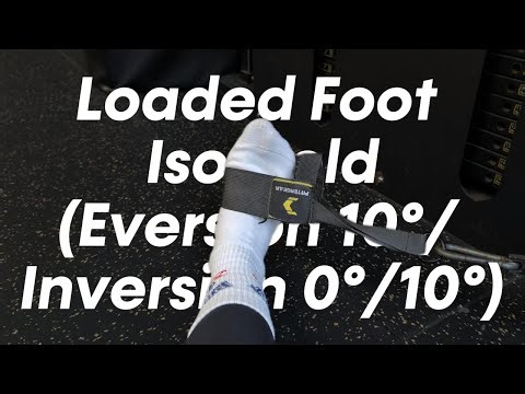 Loaded Foot Iso Hold (Inversion 0°/10°, Eversion 10°)