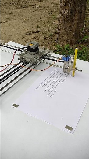 CNC handwriting machine || cnc writing machine diy