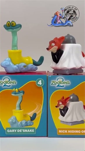 Zootopia 2 Happy Meal FULL SET🔥 Don’t Miss This