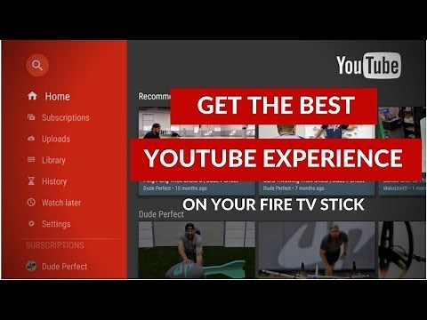 How to: Install Youtube for android TV app on your fire TV stick!