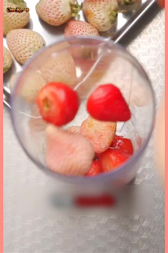 Delicious Strawberry Dessert with Quail Egg Recipe