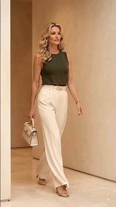 Elegant Outfit Ideas for Women Over 50 & 60 | Classy & Chic #style #fashion #styleafter50 #moda