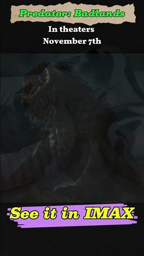 Predators Badlands Official Trailer for 2025 Film 4