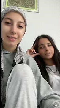 two girls smoking
