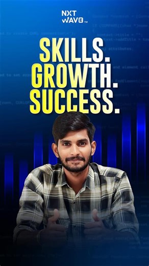 NxtWave on Instagram: "From part-time jobs to coding success! Jasswanth loved tech, but financial struggles and a non-tech degree made the path tough. With NxtWave, he learned from scratch, balanced college and work, and landed his first job as a Junior Software Developer at Qwipo. 💼 👉 Determination + the right guidance = anything is possible! #nxtwave #nxtwaveplacements #placements2025 #careerlaunch #studentsuccess #learnandearn #skillsforfuture #jobopportunities #dreamjob"