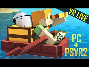 Minecraft PSVR2 is MENTAL on a Virtual 120" OLED Screen!