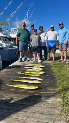 Offshore had some blue and white marlin action and Miss O.I.. Headboat Dolphin cruise got to see the sun set with dolphins! As the waters settle we will be ready to take you out! 252-441-6301 or Oregon-inlet.com. #oregoninletfishingcenter #charterfishing #fishingafternoreaster | Oregon Inlet Fishing Center