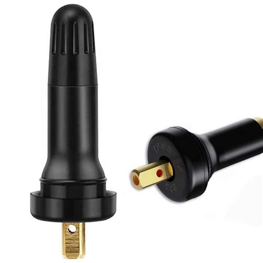 TPMS20008 Rubber Tire Valve for Car Tire Pressure Sensor Tubeless Valve Stem Tire Repair Kit Tpms413 Valve Stem for TPMS Sensor