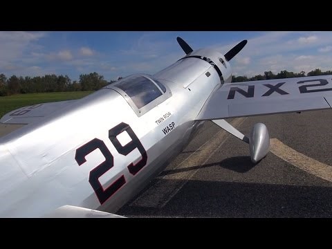 RC World's First - Laird-Turner Meteor LTR-14 - Moki 250 Radial