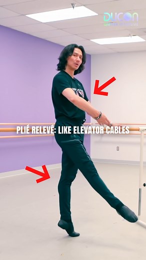 6.3K views · 183 reactions | Plié Relevé - where one leg ascends, and...