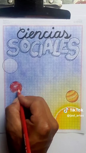 Carátula de Ciencias Sociales para secundaria