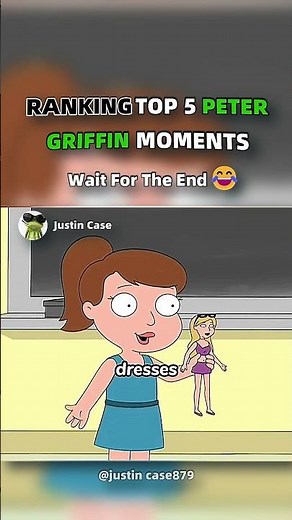 Ranking Top 5 Peter Griffin Moments