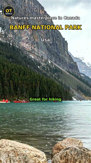 Banff National Park — Usa Nature's masterpiece in Canada #banff #shorts