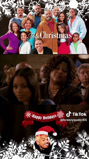 This Christmas Movie Clips Featuring Chris Brown