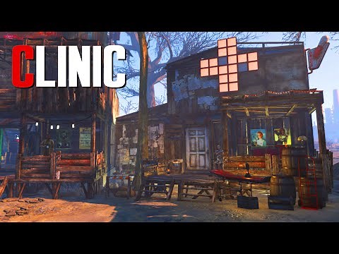 Fallout 4 Settlement Build: Clinic