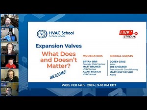 Expansion Valves - What Does and Doesn't Matter?