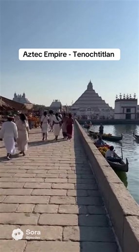 Tenochtitlan, founded in 1325, was the powerful capital of the Aztec Empire, built on a series of islands in Lake Texcoco. Designed with sophisticated urban planning, the city used canals for transportation, raised causeways for access, and chinampas to produce abundant food. Its center was dominated by the Templo Mayor, where religion, politics, and ritual were tightly intertwined. As a thriving center of trade and culture with a population rivaling Europe’s largest cities, Tenochtitlan stood a