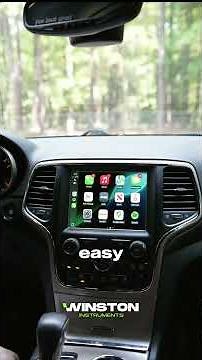 Get Apple CarPlay/Android Auto for your 2014-2020 Jeep Grand Cherokee! #CarPlay #jeep #grandcherokee