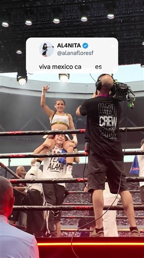 ESPN Deportes on Instagram: "Alana dejó un menaje claro tras su victoria en la Velada del Año V 🥊🇲🇽. La mexicana permanece invicta en combates de boxeo 💪. Vía: @alanafloresf"