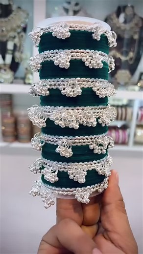 Ainoor..bangles..and..jewellers on Instagram: "@Ainoor_Bengles..❤️ full trending Kashmiri Bengles offer prize Rs,’499 silver colours.12, sizes available 2.2,2.4,2.6,2.8..🩵 Worldwide shipping available 🌍 now order Cash on delivery available Online payment delivery also available more details for DM WhatsApp And Call me 6301606849..🩶 #bangles #reelsviralシ #hyderabadshoppingonline #offer #ᴛʀᴇɴᴅɪɴɢʀᴇᴇʟs"