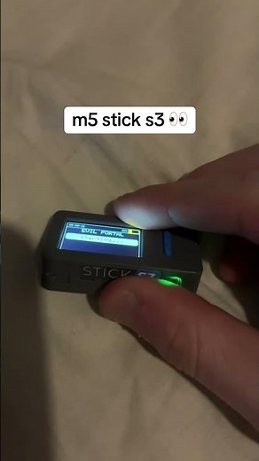 m5 stick s3 with bruce #ethicalhacking #pentesting #cybersecurity #m5stick #flipperzero #m5stack