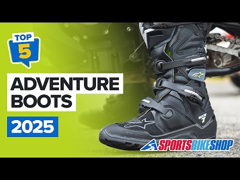 The best 5 adventure motorcycle boots for 2025 - Sportsbikeshop