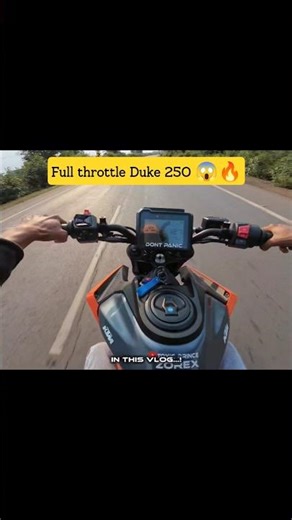 Crazy Ride 😱 KTM Duke 250 GEN 3 #shortvideo #duke250 #duke390