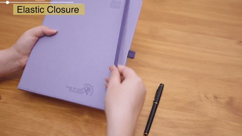 POPRUN Planner 2025-2026 (Large 8.5''x 10.5''), Horizontal Weekly Notebook Jul.2025 - Jun.2026, Academic Appointment Book with Monthly Tabs, Leather Hardcover, Inner Pocket, 100 GSM - Aquamarine