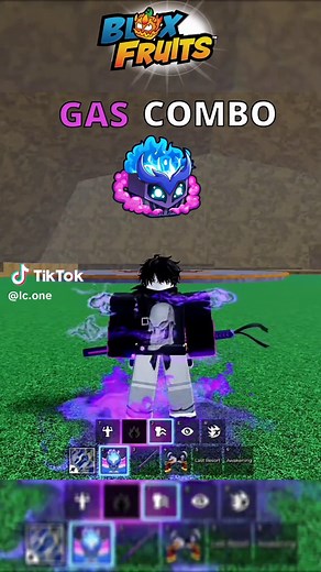 Easiest Gas Combo in Blox Fruits Gameplay