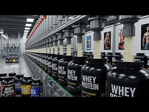 How Whey Protein Powder Is Made in a Factory | Inside the Protein Manufacturing Process
