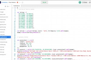 COVID-19 Relief Website with Interactive Map
