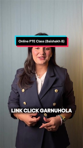 Online PTE Class from Baishakh 8