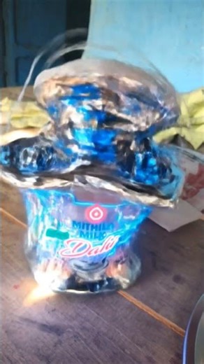 dahi ka dibba se banaen robot #robot #trending #robotdance