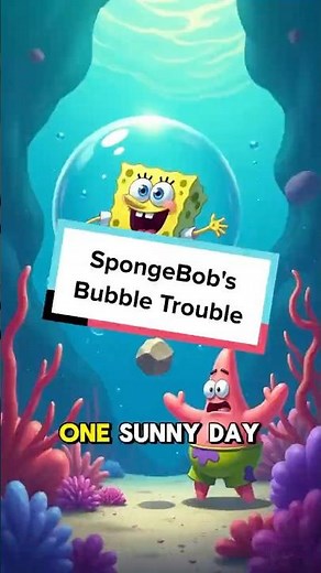 SpongeBob Gets Trapped in a GIANT Bubble!
