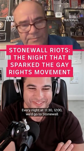 Mark Segal had spent many nights at the unlicensed gay bar, none were like the one that started the Stonewall Riots. 👮‍♂️ 🚨 Listen to the full episode of No One Saw It Coming via the ABC listen app or wherever you get your podcasts. #RadioNational #NoOneSawItComing #Stonewall #StonewallRiots | ABC Radio National