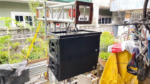 20K views · 519 reactions | DIY Flybar for Tosunra Line Arry at ship;ping ng XZ22 by SDSS vlog | Small Dream Sound System | Facebook