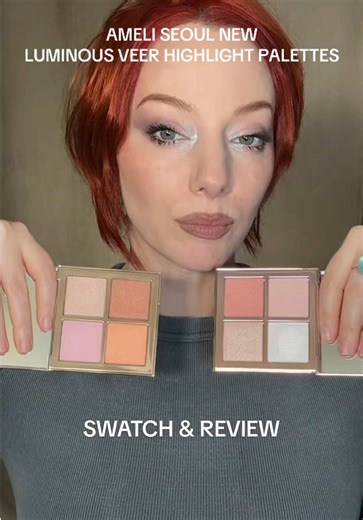 Ameli Seoul Luminous Veer Highlight Palettes Review