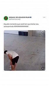 1M views · 11K reactions | Quem nunca? HAHAHHAHAHAHAHAH Segue a gente @oficialmanualjr #futebol | Manual do Jogador Ruim | Facebook