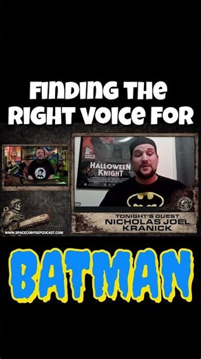 Finding the right voice for Batman | Space Corpse Podcast