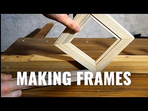 How to make small picture frames - Best woodworking project for beginners