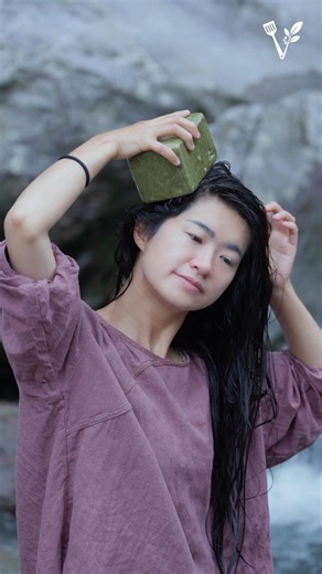 पानी के कचरे से बना साबुन 🧼 Herbal Hair Soap