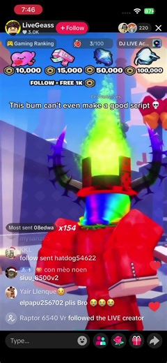Roblox: Critique of Poor Scripting Skills