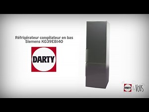 Réfrigérateur-congélateur Siemens KG39EBI40 - démonstration Darty