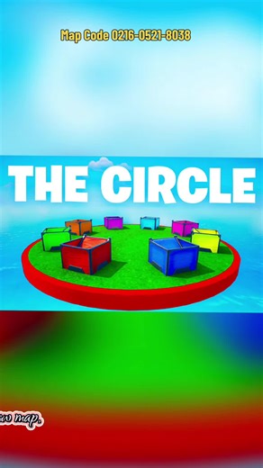 The Circle Map code 0216-0521-8038 @Hive #fortnite #fortnitecreative #ffa #ranked #fortnitemoments
