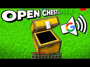 Minecraft but EVERY sound is GOOGLE TRANSLATE!?