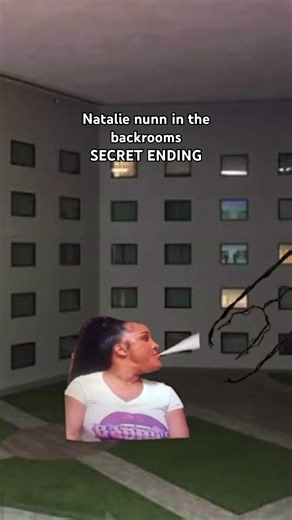 Natalie nunn in the back room secret ending. #floptok #natalienunn #backrooms #flop #pupoofy #funny