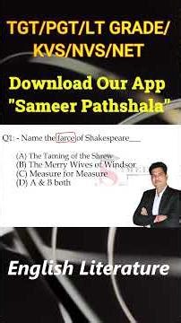 “Farce in Drama | Meaning & Key Facts in 60 Seconds” #sameerpathshala