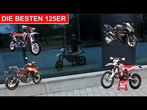 Das sind die besten 125ccm Motorräder in jeder Kategorie | Supermoto Sportler Naked Enduro
