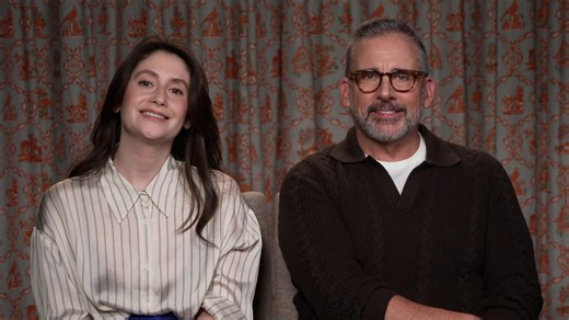 'She's way funnier than I am': Steve Carell on working with wife on 'Rooster'